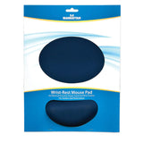 Mousepad Man Tapete Ergonomico Tipo Gel Azul FullOffice.com