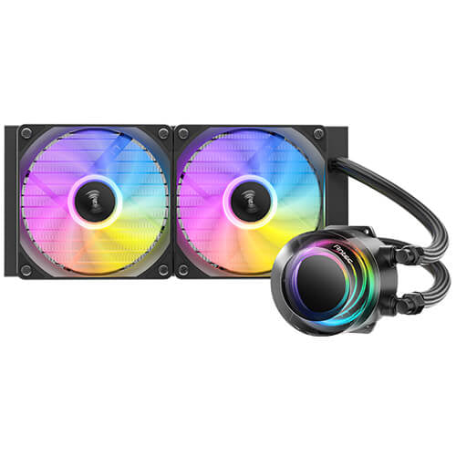 Antec Vortex Lum 240 ARGB Procesador Kit de enfriamiento líquido 12 cm Negro