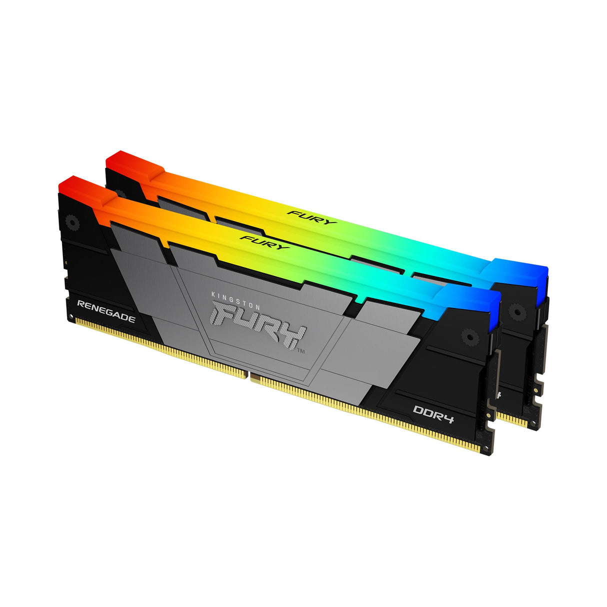 Kingston Technology 32 GB 3600 MT/s DDR4 CL16 DIMM (Kit de 2) 1Gx8 FURY Renegade RGB Memoria RAM 16 32 GB 2 x 16 GB DDR4