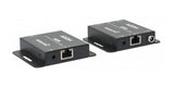 Manhattan Kit extensor HDMI 4K por Ethernet, extiende 4K@30 Hz hasta 40 m o 1080p@60 Hz hasta 70 m mediante cable Cat6, 