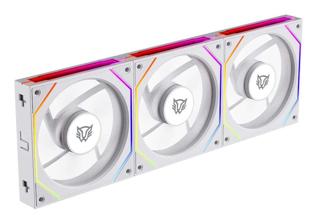 Balam Rush Eolox Link-R EXL95R Carcasa del ordenador Ventilador 12 cm Blanco