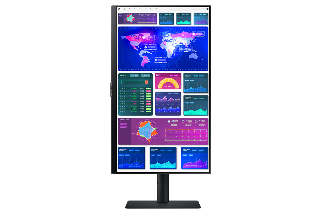 Samsung ViewFinity LS24A600NALXZX Monitor 61 cm (24") 2560 x 1440 Pixeles Quad HD LED Negro