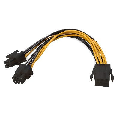 BRobotix 6001448 Cables de alimentación interna PCI-E (6-pin) PCI-E (6-pin) 21,6 g