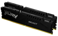 Kingston Technology 32GB 5200MT/s DDR5 CL40 DIMM (Kit de 2) FURY Beast Black Memoria RAM Si 40 32 GB 2 x 16 GB