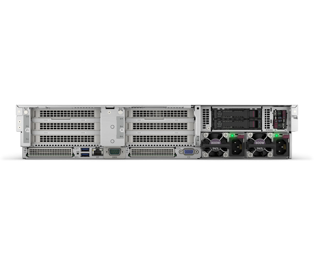 HPE ProLiant DL345 Gen11 9124 3.0GHz 16-core 1P 32GB-DR MR408i-o 8LFF 800W PS Server