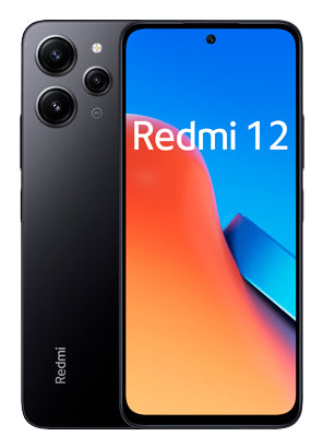Xiaomi Redmi 12 17.2 cm (6.79") Ranura híbrida Dual SIM Android 13 4G USB Tipo C 8 GB 256 GB 5000 mAh Negro