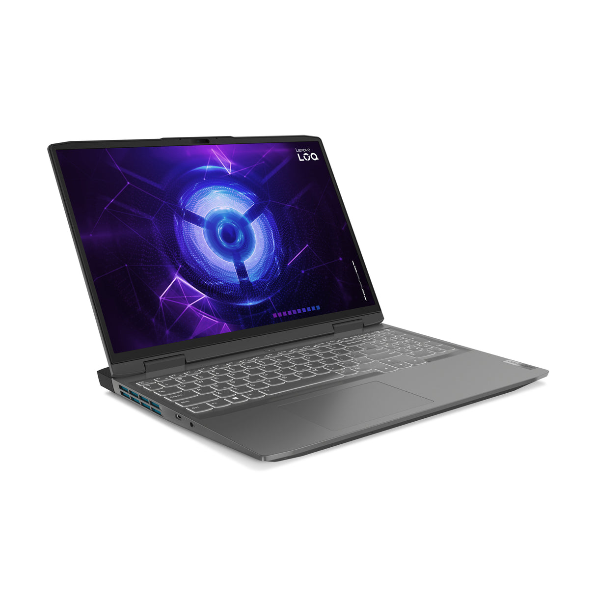 Lenovo LOQ 16IRH8 Laptop Storm Grey Portátil Gris Concha