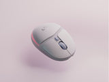 Logitech G G705, G705 Mouse, Diestro, Óptico, RF inalámbrico + bluetooth