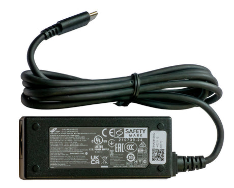 Zebra PWR-BGA15V45W-UC2-WW adaptador e inversor de corriente Interior 45 W Negro, Tableta, 100 - 240 V