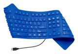 Greenleaf 18-8338BL teclado Universal USB Azul, Tamaño completo (100%), Alámbrico