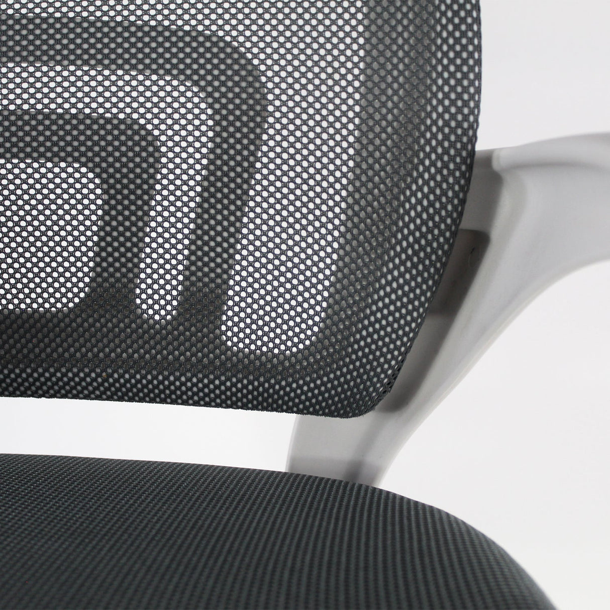 mundo in Silla Ejecutiva 107 Mesh Gris Asiento acolchado Respaldo acolchado