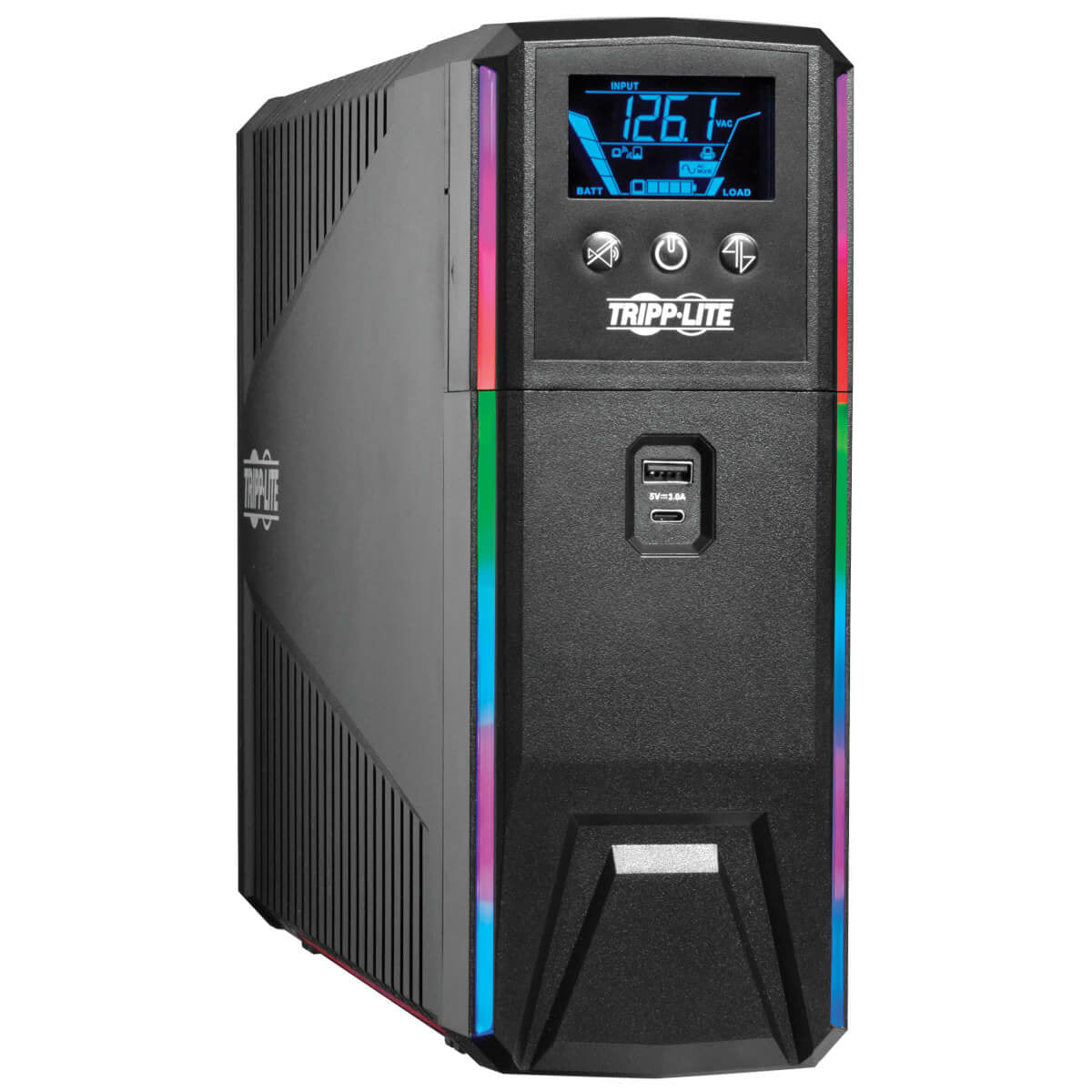 Tripp Lite SMART1200PSGLCD Respaldo por Batería del UPS para Juegos con Onda Sinusoidal Pura de 1200VA 720W 120V - LCD, 