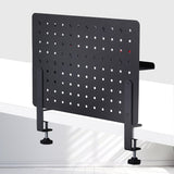 StarTech.com Tablero Perforado de Sobremesa con Abrazadera - Panel Perforado Metalico - Organizador de Acero con Accesor