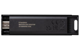 Kingston Technology 256GB DataTraveler Max 1000R/900W USB 3.2 Gen 2 Memoria Flash 256 GB USB Tipo C 3.2 Gen 2 (3.1 Gen 2) 1000 MB/s