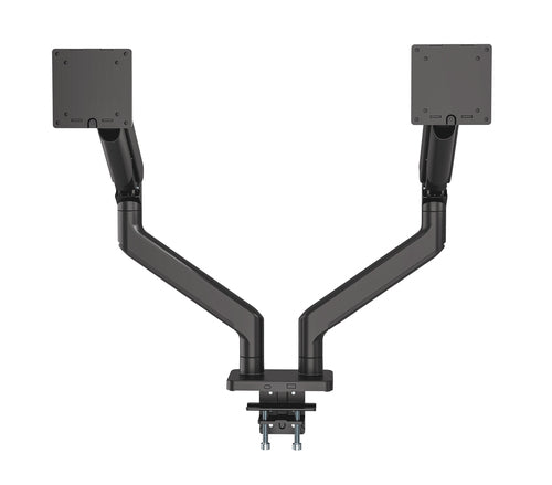 Manhattan Soporte doble de sobremesa para TV/monitores (Articulado con muelle), para pantallas de 13" a 45", f