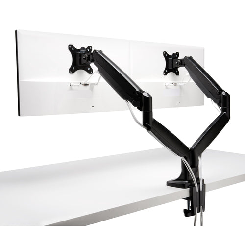Kensington Brazo SmartFit de altura ajustable con un toque para dos monitores Soportes para monitores 2 9 kg Si