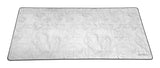 Acteck MT494T protector de escritorio Tela, Caucho Blanco, 800 mm, 350 mm