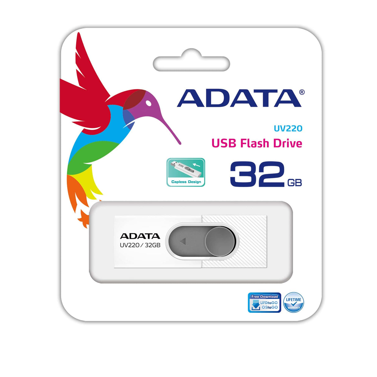 ADATA UV220 Memoria Flash 32 GB USB tipo A 2.0 Si