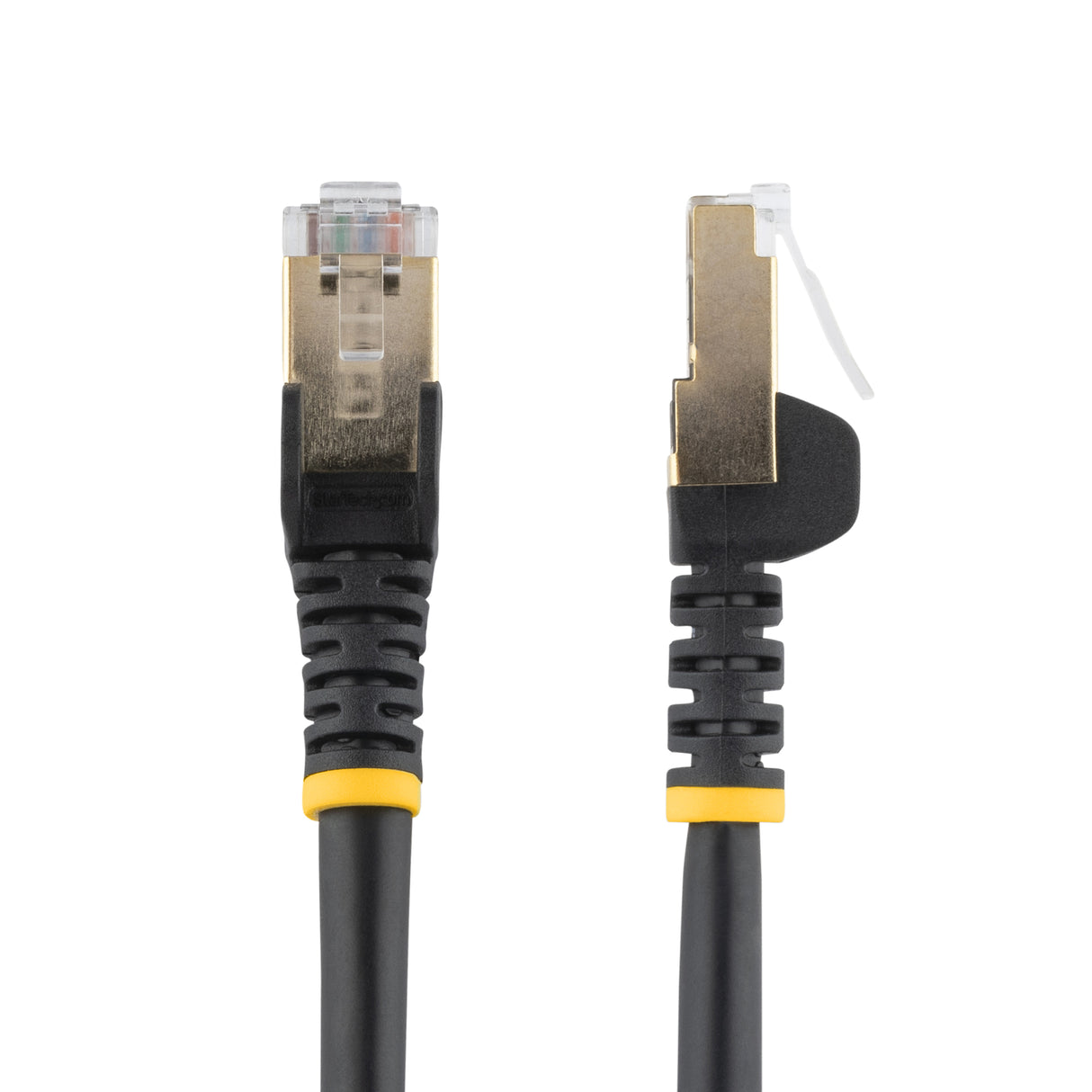 StarTech.com C6ASPAT12BK Cable Negro 3,7 m Cat6a RJ-45