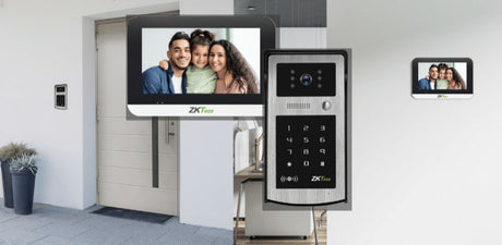 ZKTeco VK07-B53L Kit sistema de intercomunicación de video 17,8 cm (7") Acero inoxidable