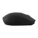 Vorago MO-450 ratón Oficina Diestro Bluetooth + USB Type-A Óptico 1600 DPI, Negro
