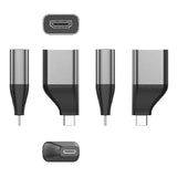 BRobotix 6006115 Cambiadores de género para cables USB Type C HDMI Macho