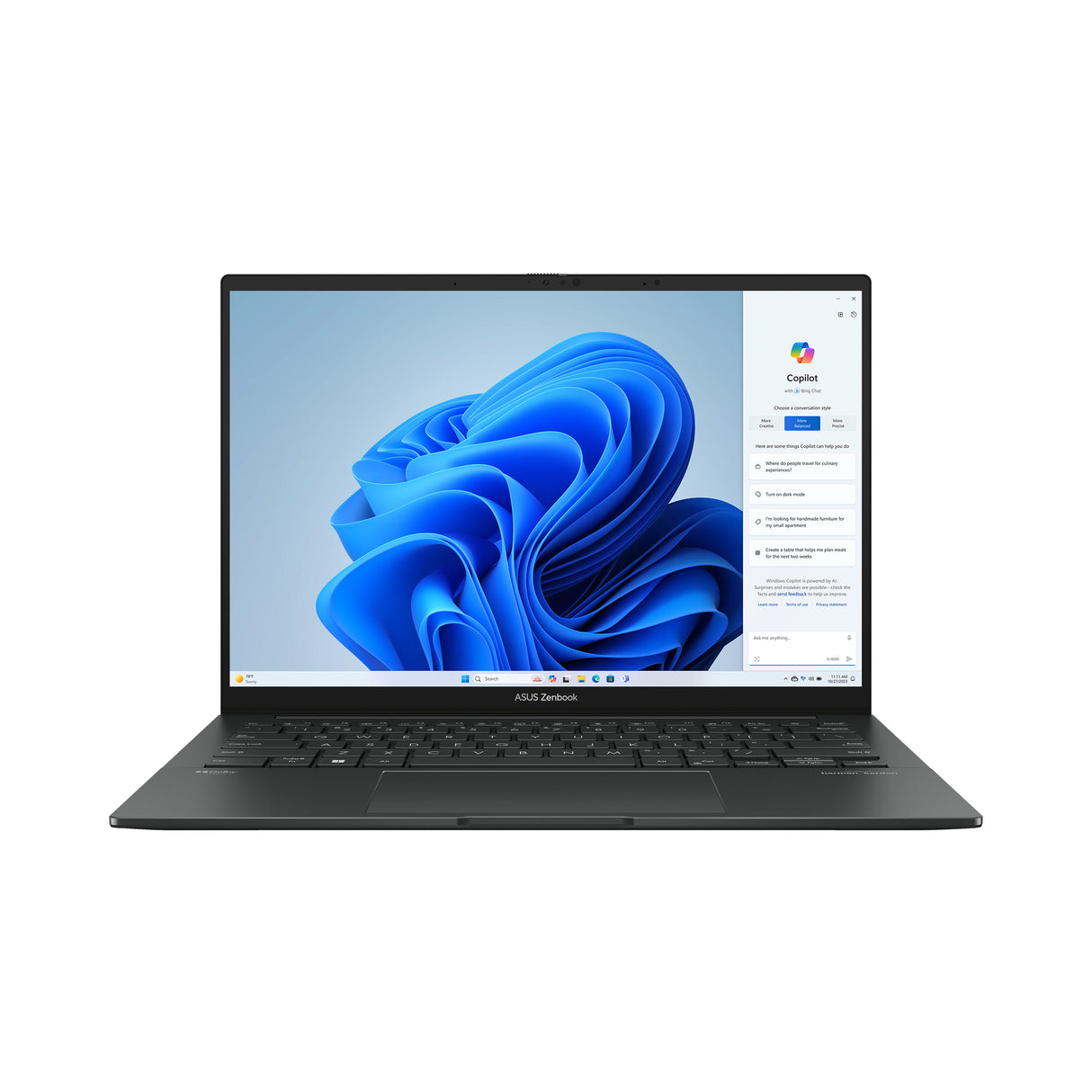ASUS Zenbook Q415MA-U5512 Laptop Jasper Grey Portátil Gris Concha