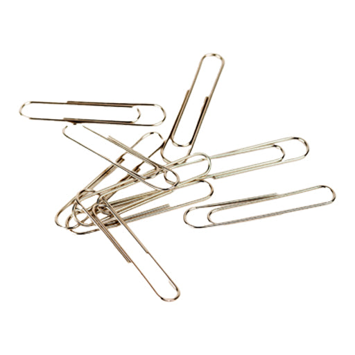 Clip Jumbo Nextep Niquelado 50Mm 100 Clips - Ne-040C