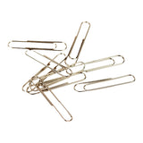 Clip Jumbo Nextep Niquelado 50Mm 100 Clips - Ne-040C