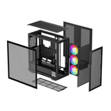 DeepCool Morpheus carcasas ordenador Torre PC Negro ATX, micro ATX, Mini-ATX, EATX