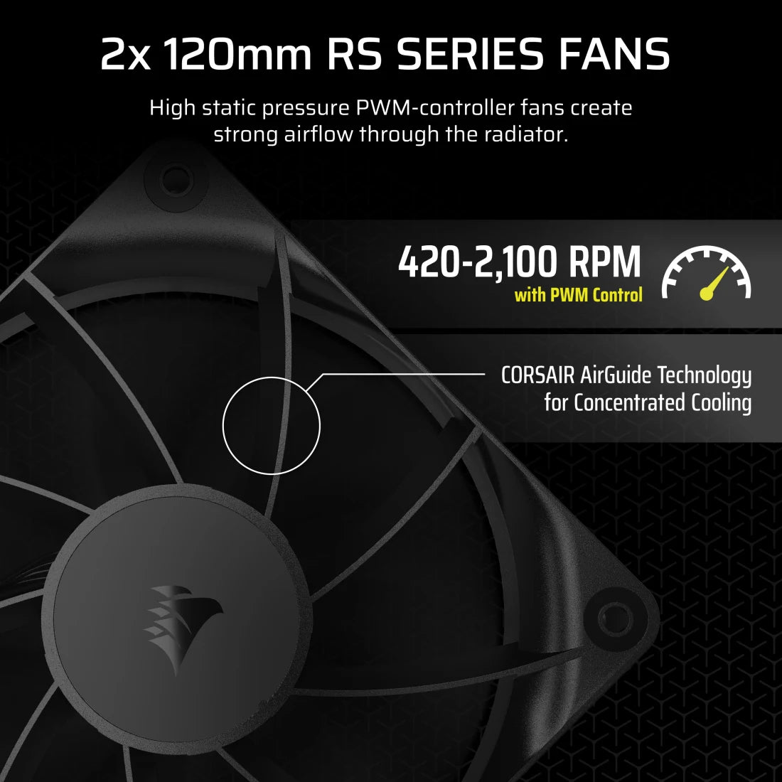 Corsair Nautilus 240 RS Placa base Refrigerador de líquidos todo en uno Negro, 2100 RPM