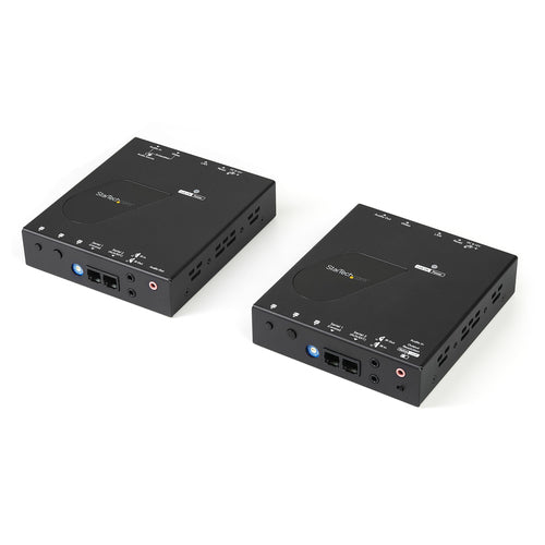 StarTech.com Juego de Extensor Alargador HDMI 4K con Soporte para Muro Multivídeo - Extensor por IP compatible con Video