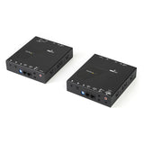 StarTech.com Juego de Extensor Alargador HDMI 4K con Soporte para Muro Multivídeo - Extensor por IP compatible con Video