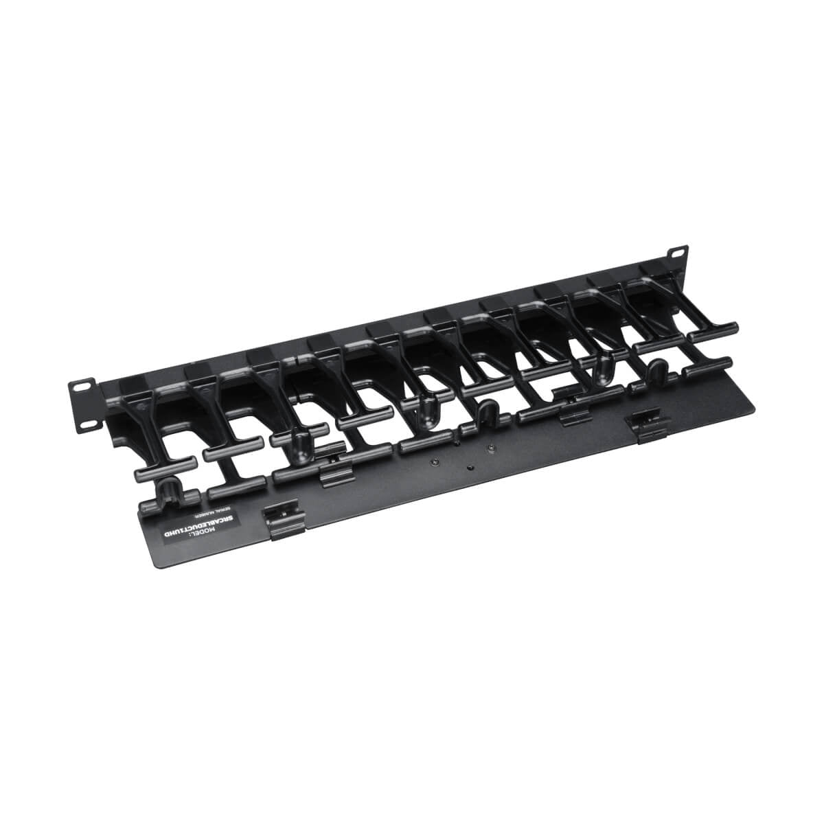 Tripp Lite SRCABLEDUCT1UHD Administrador de Cables Horizontal de 1U de Alta Capacidad - conducto de peine con tapa de bi