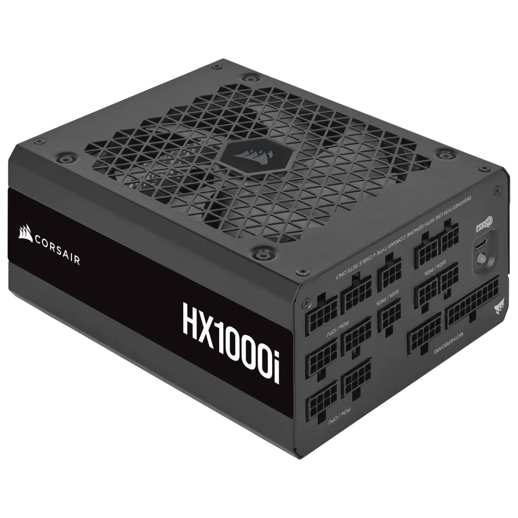 Corsair HXI HX1000I unidad de fuente de alimentación 1000 W 24-pines ATX ATX Negro, 100 - 240 V, 150 W, 999.6 W