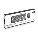 Acteck MK470 teclado Ratón incluido Hogar RF inalámbrico Multicolor, AC-935180