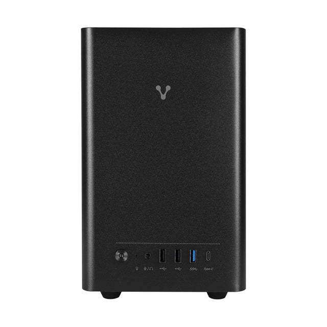 Vorago GAB-210-BK gabinete de computadora Midi Tower Negro 500 W, Micro ATX, Mini-ATX