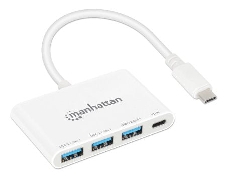 Manhattan 168434 hubs de interfaz USB 3.2 Gen 1 (3.1 Gen 1) Type-C 3 1 4