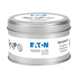 Tripp Lite SRCAGENUTS Kit de hardware de orificios cuadrados SmartRack con 50 tornillos M6 y arandelas, Aluminio, Negro
