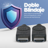 Manhattan Cable HDMI de Alta Velocidad con Canal Ethernet Cable 7,5 m HDMI tipo A (Estándar) HDMI tipo A (Estándar) Mach