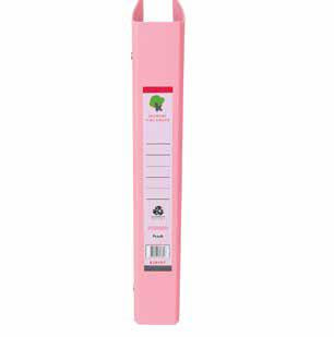 Techmakro KITCARP20-1RS carpeta Cartón, Cloruro de polivinilo (PVC) Rosa Carta, Folder de archivo convencional, 250 hoja
