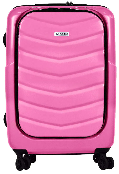 Skypeak PRL-240190205PK equipaje Maleta Caparazón duro Rosa 65.77 L Acrilonitrilo butadieno estireno (ABS), Policarbonat