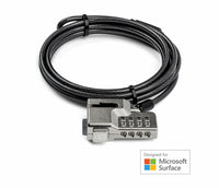 Kensington K68130WW Cable antirrobo Negro, Plata Portátil, Tableta 1,8 m