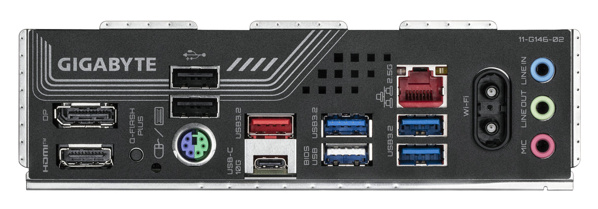 GIGABYTE B850 GAMING X WIFI6E Placa Base - Procesadores AMD Ryzen Serie 9000, VRM digital de 12+2+2 fases, hasta 8200MHz DDR5 (OC), 1xPCIe 5.0 + 2xPCIe 4.0 M.2, LAN 2.5G, WIFI 6E, USB 3.2 Gen 2x2 placas base AMD Zócalo AM5 Zócalo AM5 DDR5-SDRAM
