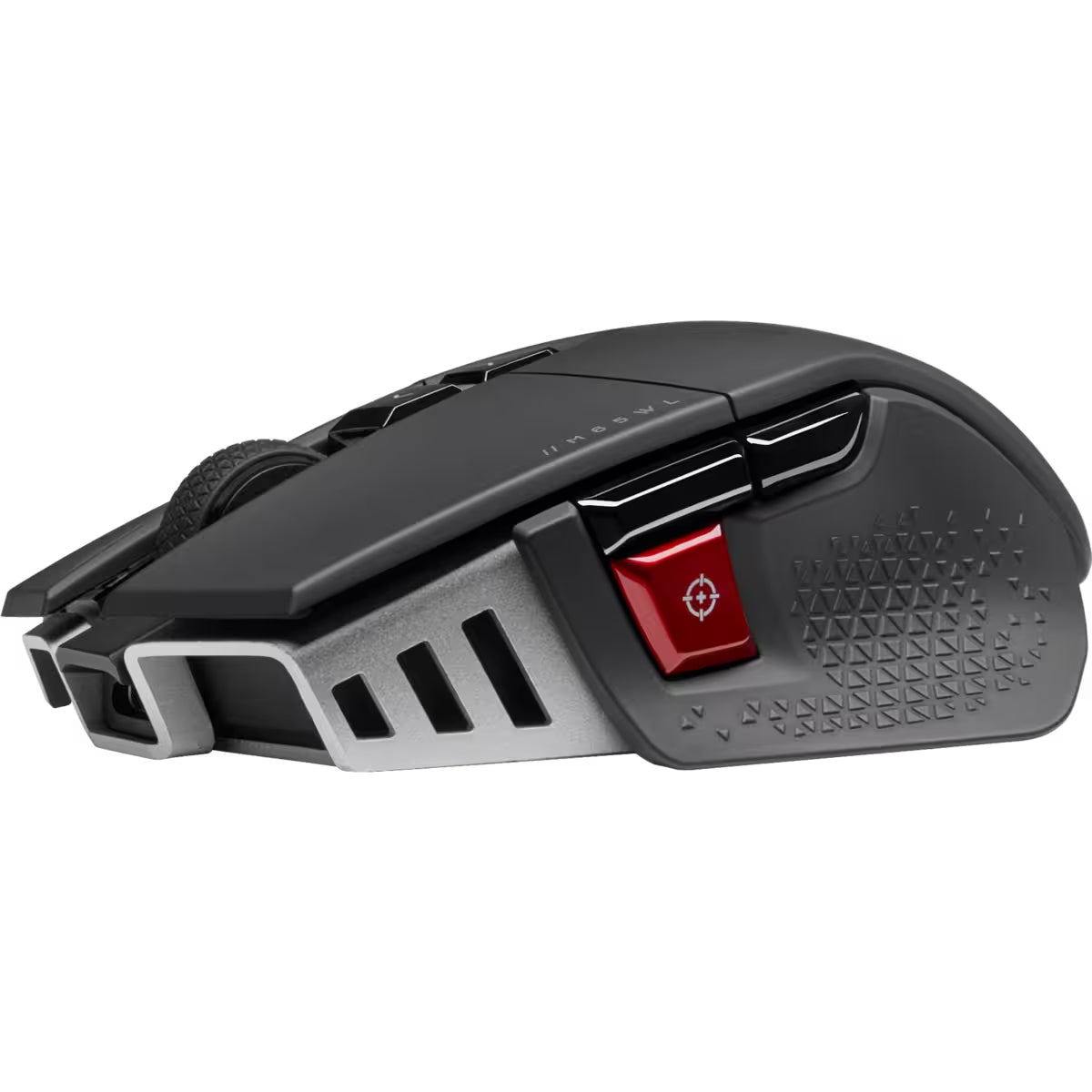 Corsair M65 RGB ULTRA ratón Juego Diestro RF Wireless + Bluetooth + USB Type-A Óptico 26000 DPI, Negro