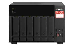 QNAP TS-673A Servidor 0 GB M.2, Serial ATA II, Serial ATA III 2.5,3.5,M.2 cm (2.5,3.5,M.2") 2