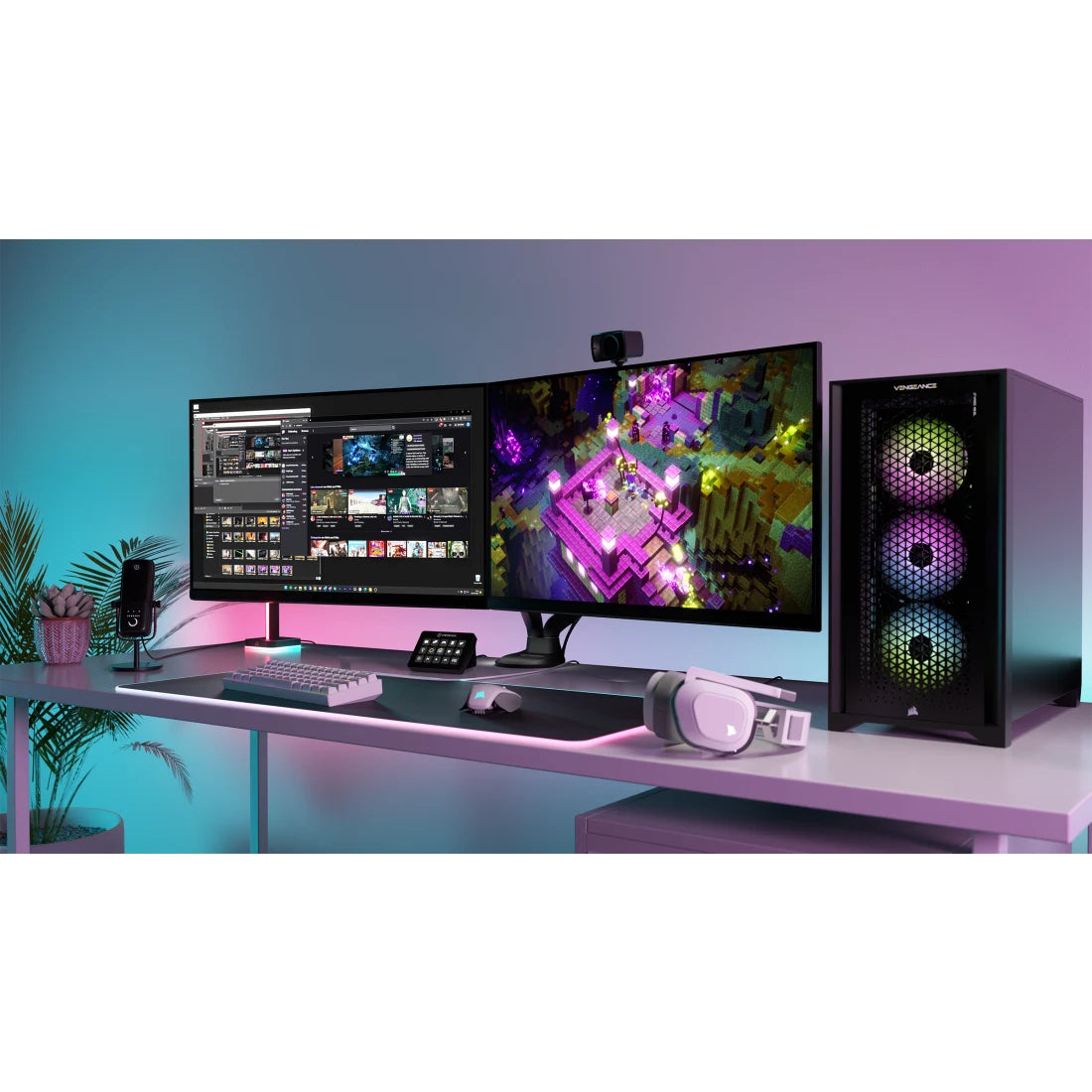 Corsair CM-9020007-NA pantalla para PC 80 cm (31.5") 2560 x 1440 Pixeles Quad HD LCD Negro