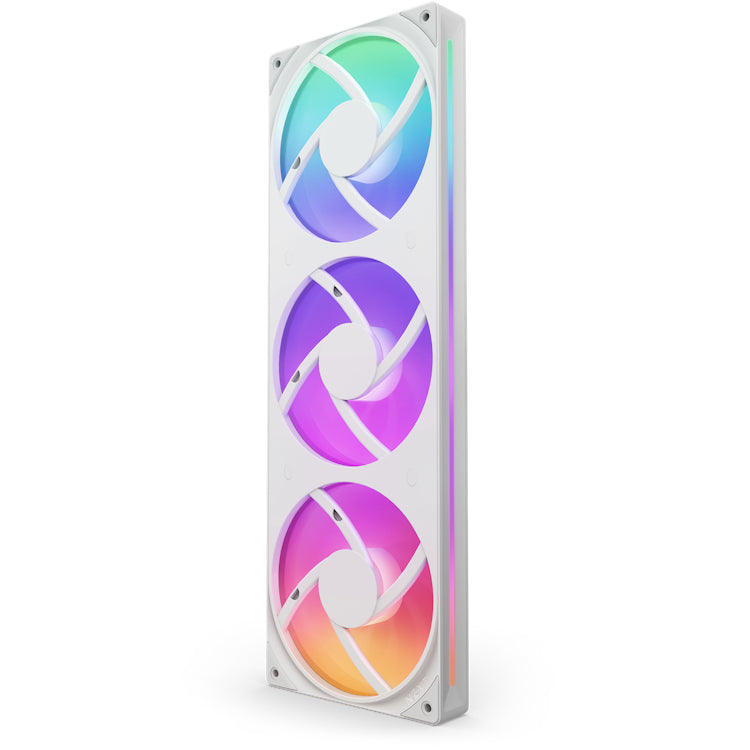 NZXT RF-U36HF-W1 sistema de refrigeración de computadora Gabinete de la computadora Ventilador 36 cm Blanco, 500 RPM, 24