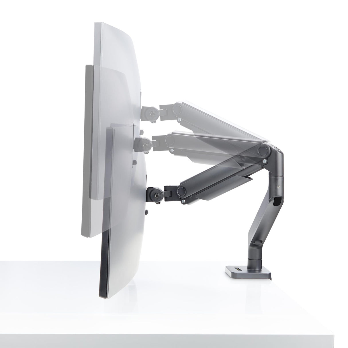 StarTech.com Soporte VESA de Sobremesa para Monitor Curvo de 49" Ultraancho 32:9 - Brazo VESA para Monitor con Grom