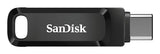 SanDisk Ultra Dual Drive Go unidad flash USB 32 GB USB Type-A / USB Type-C 3.2 Gen 1 (3.1 Gen 1) Negro, 150 MB/s, Girar